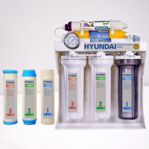 دستگاه تصفیه آب خانگی 7 مرحله هیوندای مدل HU-PVC-07 به همراه فیلتر تصفیه آب